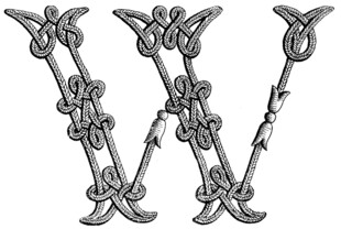 复古金属藤蔓字母装饰