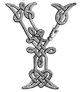 北欧风格凯尔特结图案