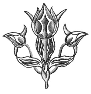 复古花卉图案设计