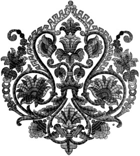 复古花卉装饰图案