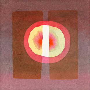 抽象几何圆形艺术图案