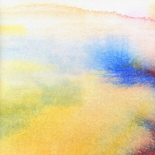 多彩水彩抽象背景画面