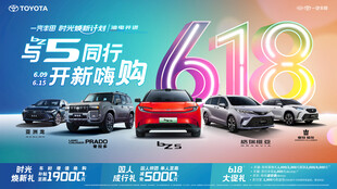 618汽车促销宣传海报