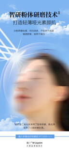 面部抗衰美容宣传海报