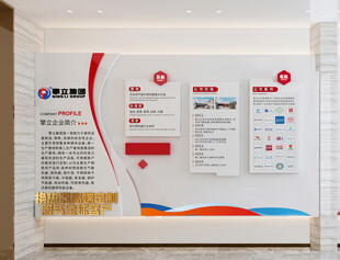企业文化墙展示