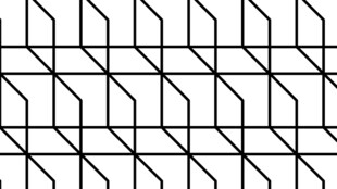 几何线条构成的抽象图案