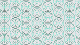 清新圆形图案背景纹理