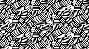 黑白几何图案纹理背景