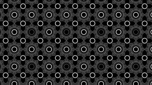 黑色蜂巢状金属质感图案