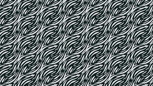 黑白几何线条抽象图案