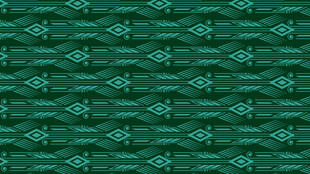 绿色几何图案纹理背景