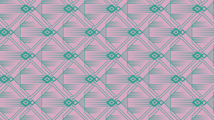 粉绿几何图案纹理背景