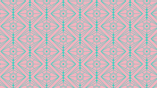 粉色几何图案无缝背景