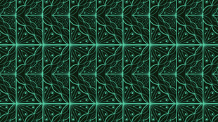 绿色几何图案背景纹理