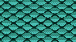 青绿色鱼鳞纹理图案