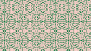 几何线条交织的简约图案