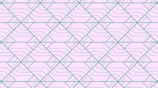 淡粉蓝几何线条无缝图案