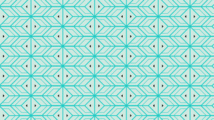 蓝绿色几何图案背景