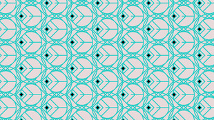 蓝白几何图案无缝背景