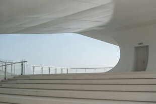 现代建筑户外阶梯景观