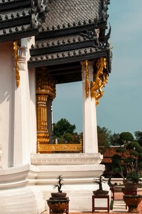 东南亚风格建筑精美一角