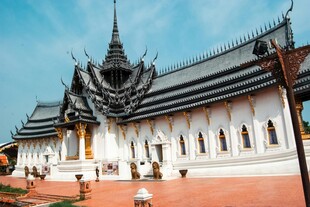 泰国传统风格寺庙建筑