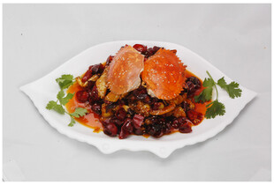 香煎三文鱼配多彩蔬菜