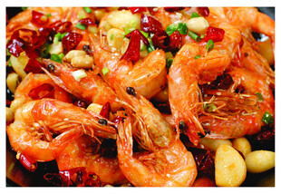 香辣美味大虾