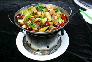 美味干锅菜品展示