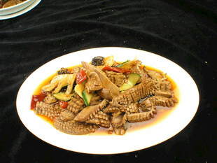 香辣爆炒鱿鱼卷