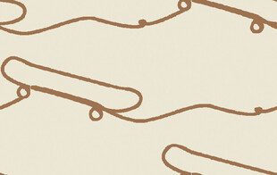 滑板图案背景纹理设计