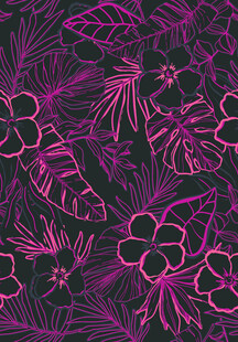 紫色花卉图案背景