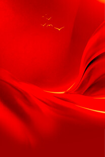 飘扬的中国红背景