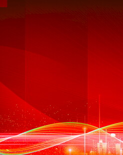 红色动感线条背景图