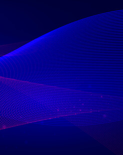 梦幻蓝紫色渐变抽象背景