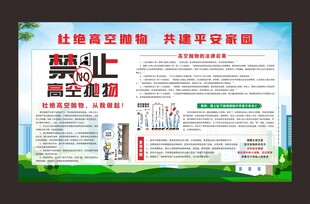 杜绝高空抛物共建平安家园