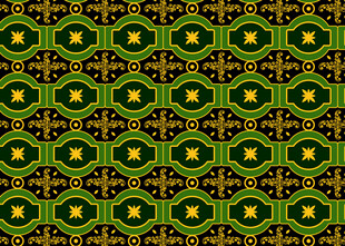 绿色几何图案背景纹理