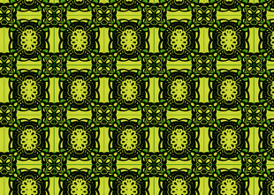 黄绿几何图案纹理背景