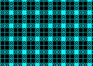 蓝黑几何图案背景纹理