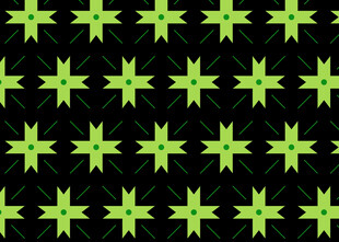 绿色星形图案背景纹理