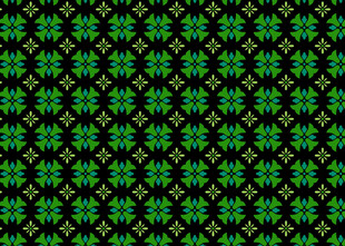 绿色雪花图案背景纹理