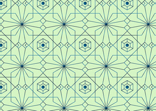 浅绿色几何花纹图案背景