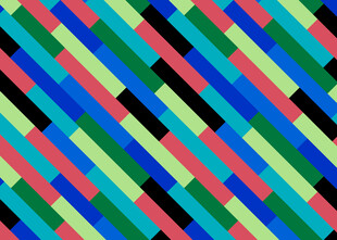多彩斜纹几何图案背景
