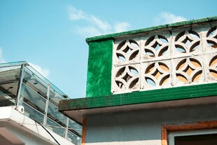 屋顶独特花纹装饰设计