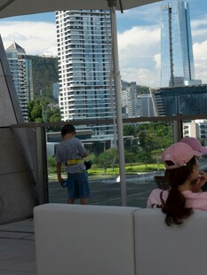 观景台 客眺望城市风景