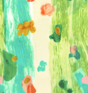 手绘清新花草水彩