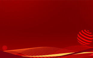 红色动感线条背景图