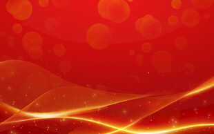 红色幻彩光效背景图