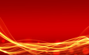 红色炫彩光线背景图