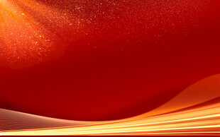 红色流动质感抽象背景图